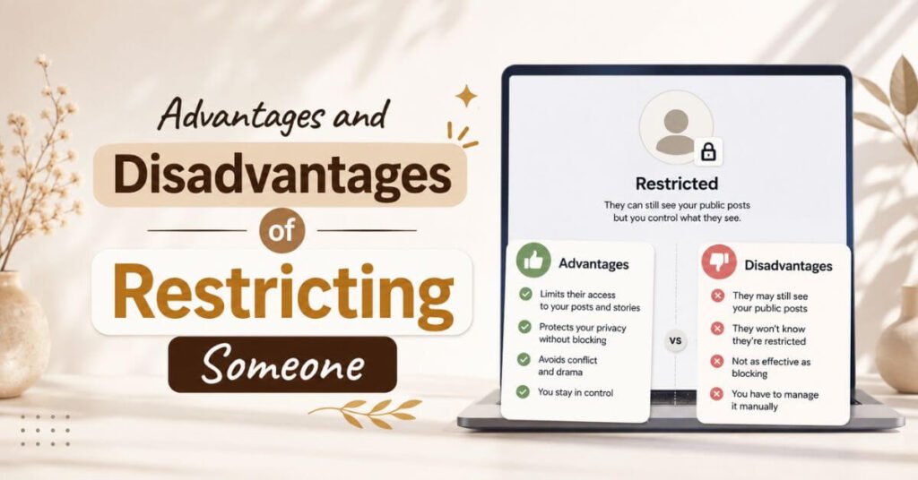 Advantages and Disadvantages of Restricting Someone