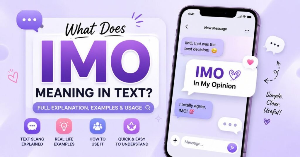 IMO Meaning In Text IMO Meaning In Text