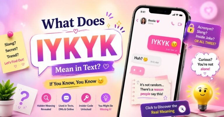 IYKYK Meaning in Text