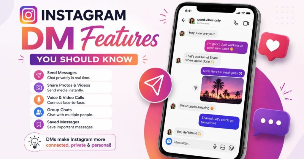 What does DM mean on Instagram Instagram DM Features You Should Know