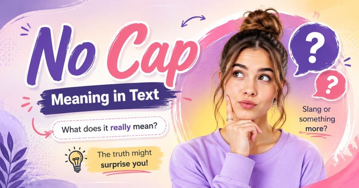 No Cap Meaning In Text