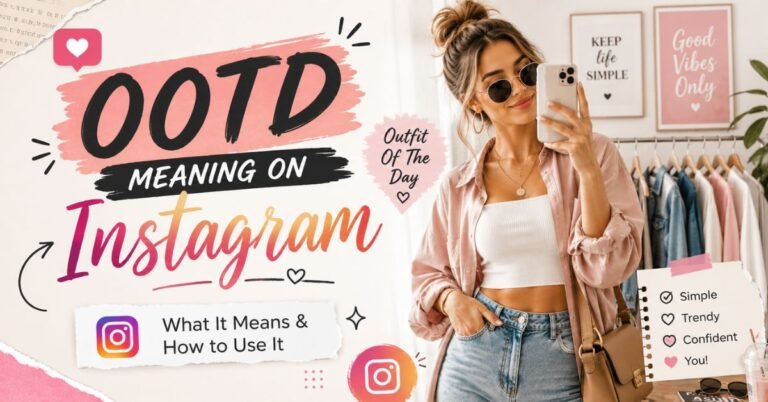 OOTD Meaning On Instagram