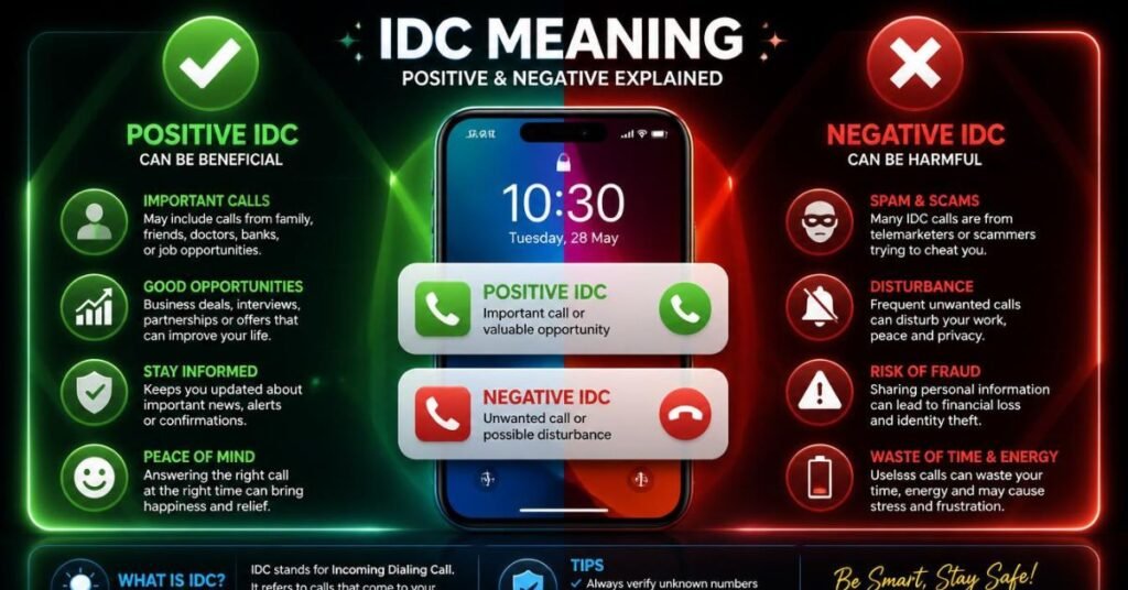 IDC Meaning In Text Positive and Negative IDC Meaning In Text