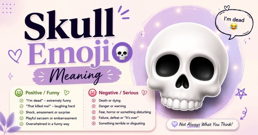 Skull Emoji Meaning💀
