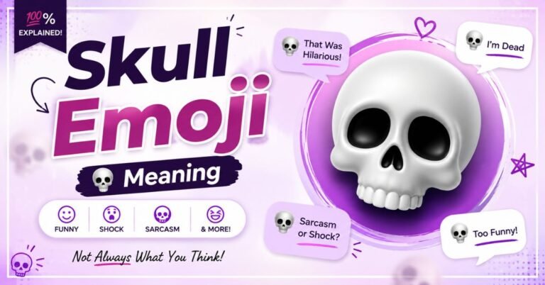 Skull Emoji Meaning 💀