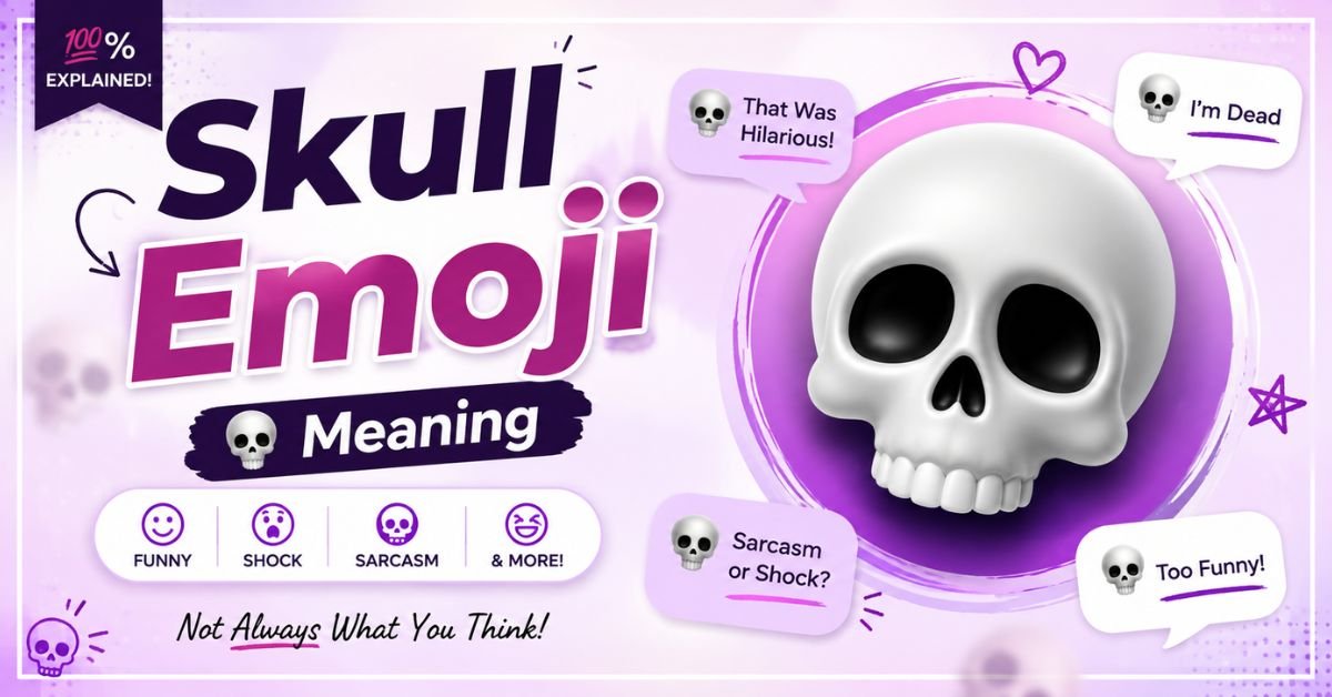 Skull Emoji Meaning 💀