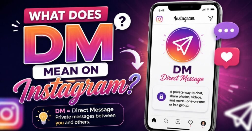 What Does DM Mean On Instagram?