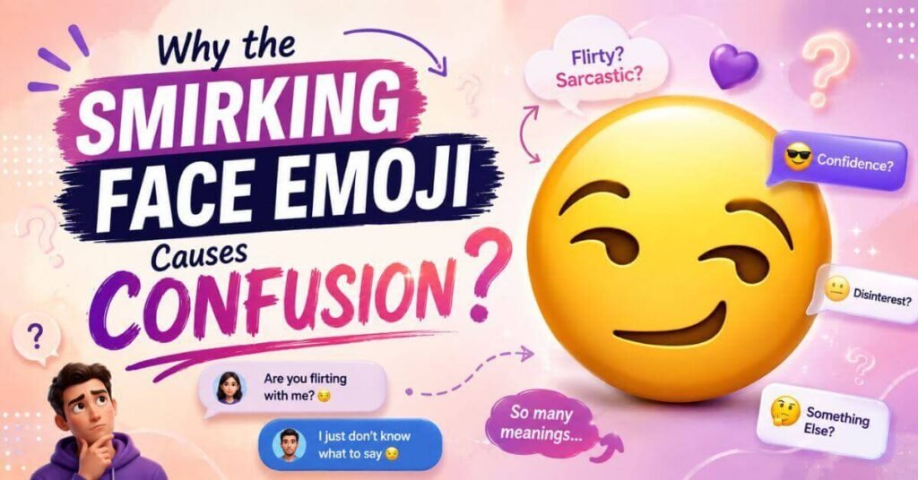 Smirking Face Emoji Meaning๐ Why the Smirking Face Emoji Causes Confusion