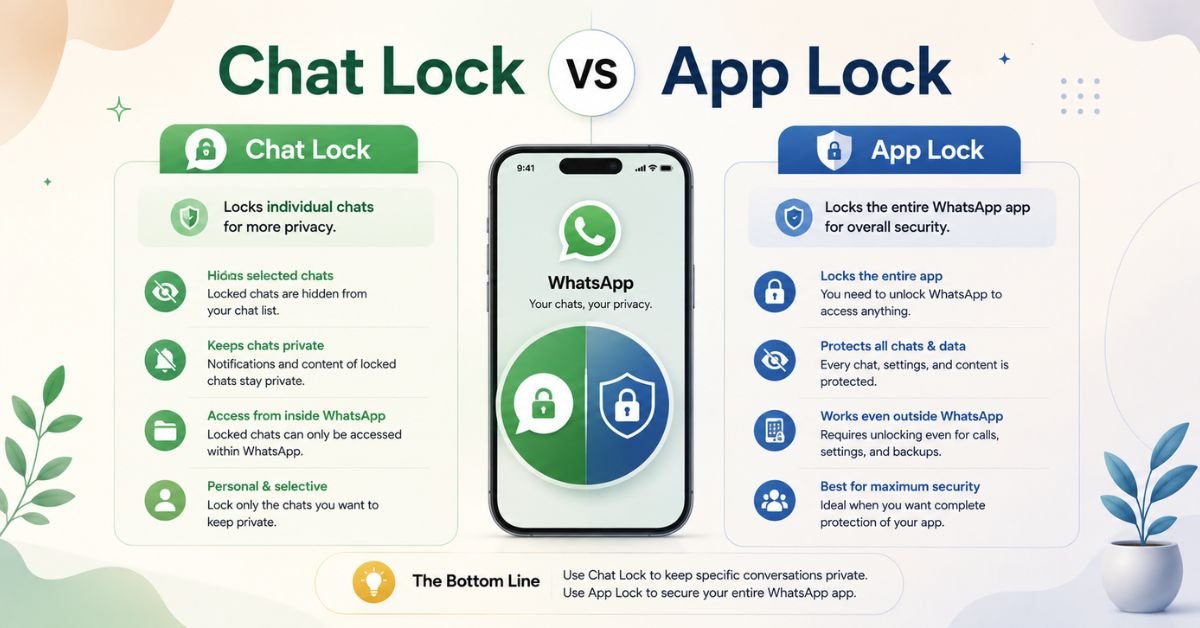 Chat Lock vs App Lock