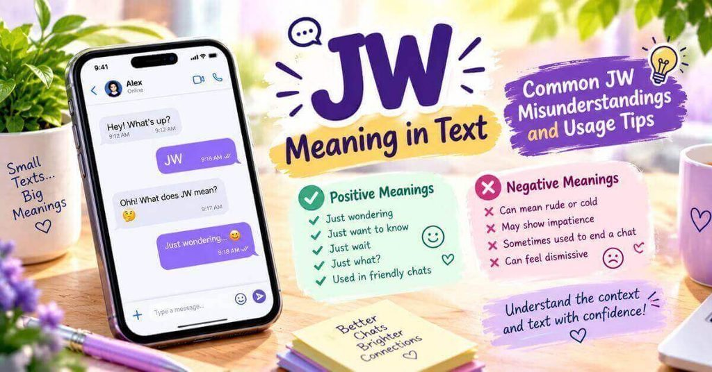 Common JW Misunderstandings and Usage Tips