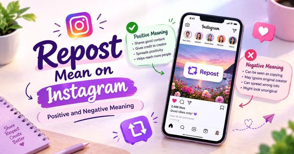 Positive and Negative Repost Meanings