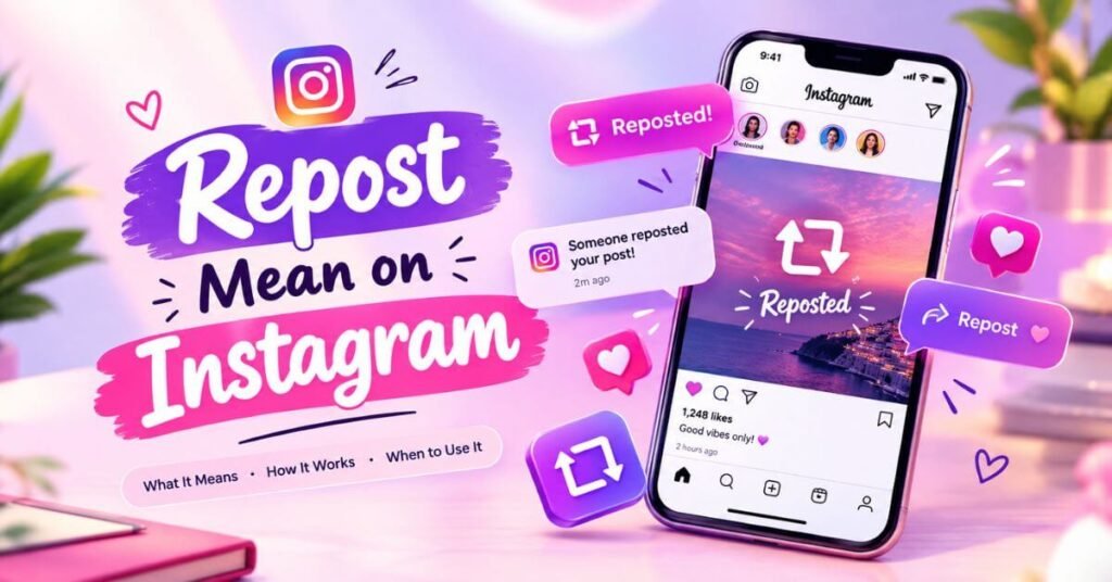 Repost Meaning On Instagram