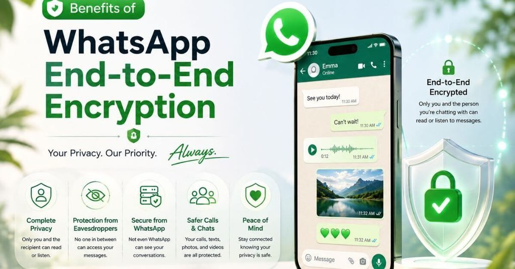 End-to-End Encryption Meaning in WhatsApp Benefits of WhatsApp End-to-End Encryption