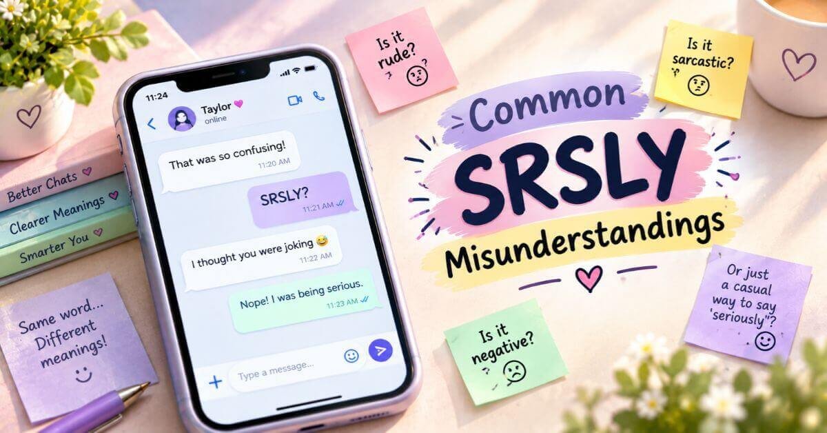 Common SRSLY misunderstandings
