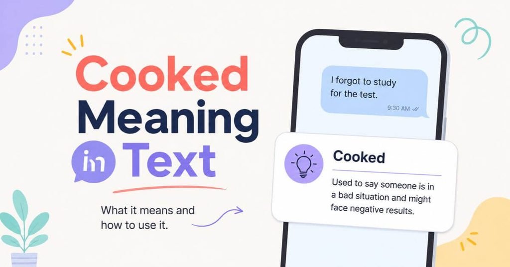 Cooked Meaning In Text