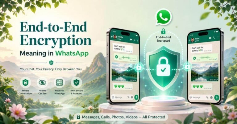 End-to-End Encryption Meaning in WhatsApp