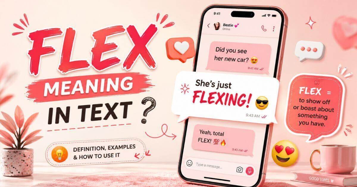 Flex meaning in text
