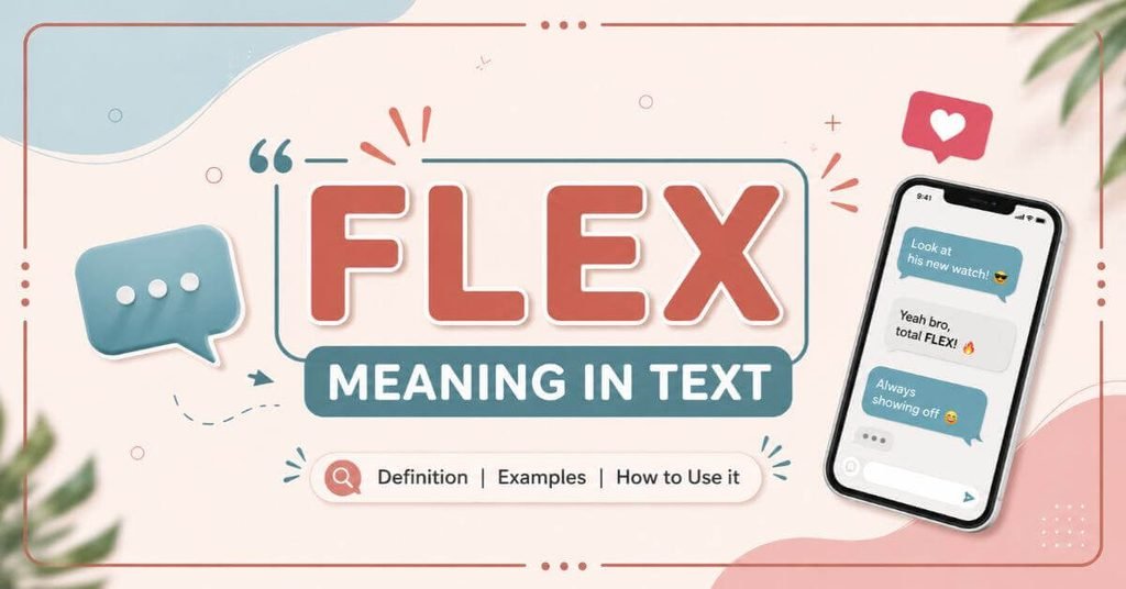 Flex meaning in text