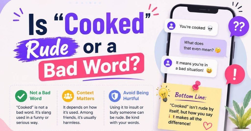 Is “Cooked” Rude or a Bad Word?